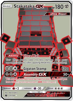 Carte Pokémon: Stakataka GX