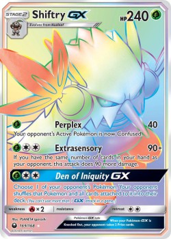 Carte Pokémon: Shiftry GX