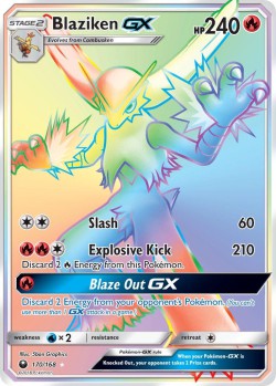 Carte Pokémon: Blaziken GX