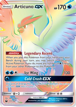 Carte Pokémon: Articuno GX