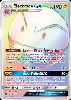 Carte Pokémon: Electrode GX