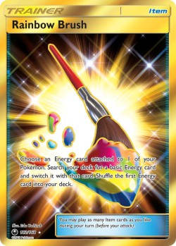 Carte Pokémon: Rainbow Brush