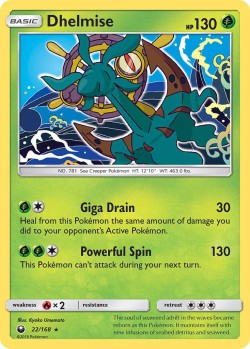 Carte Pokémon: Dhelmise