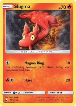 Carte Pokémon: Slugma