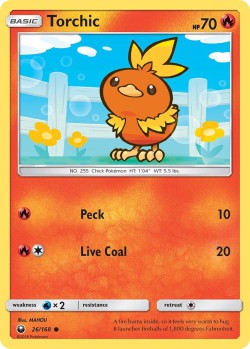 Carte Pokémon: Torchic