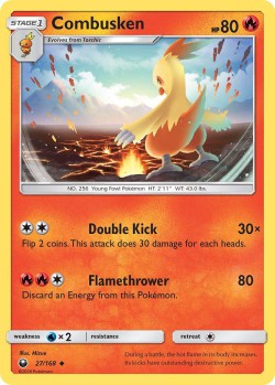 Carte Pokémon: Combusken