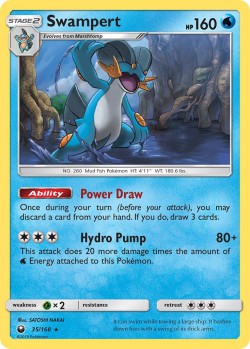 Carte Pokémon: Swampert