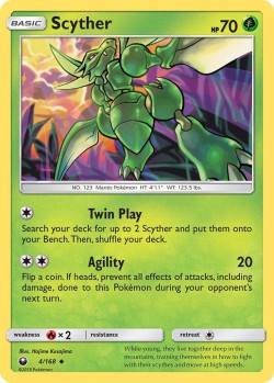Carte Pokémon: Scyther