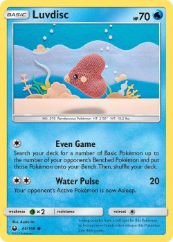 Carte Pokémon: Luvdisc