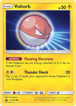 Carte Pokémon: Voltorb