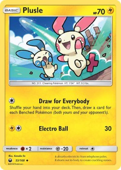 Carte Pokémon: Plusle