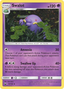 Carte Pokémon: Swalot