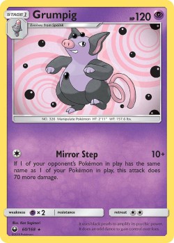 Carte Pokémon: Grumpig