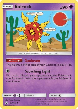 Carte Pokémon: Solrock