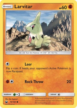 Carte Pokémon: Larvitar