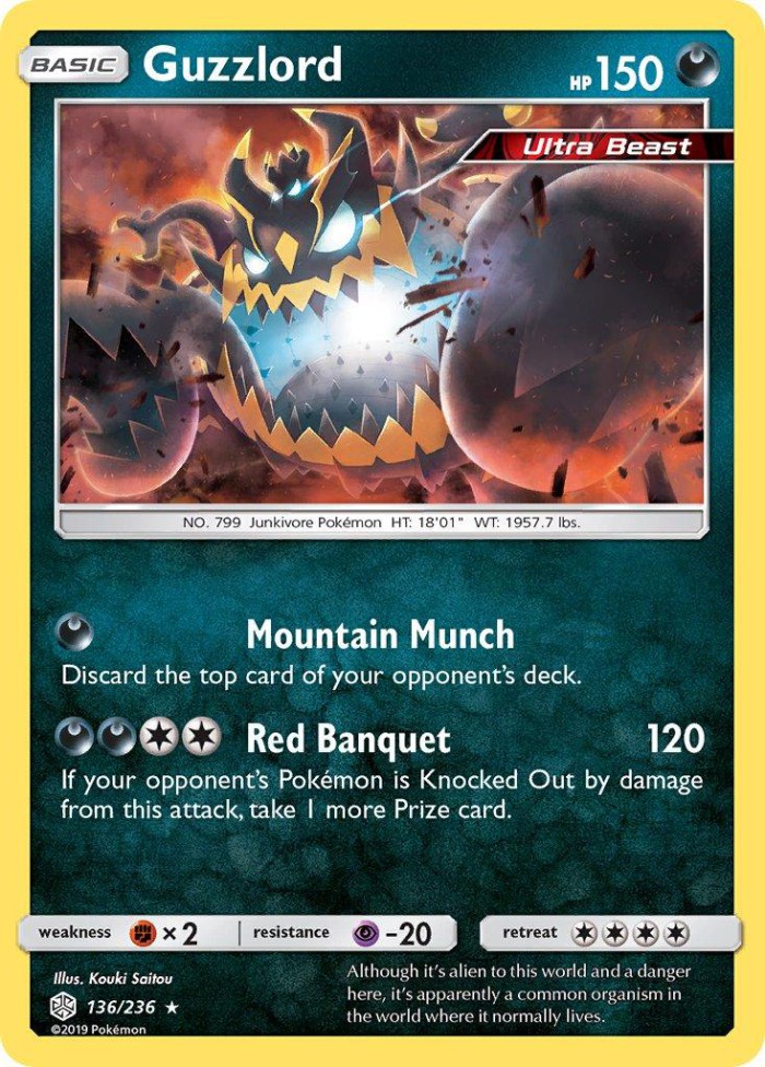 Carte Pokémon: Guzzlord [Engloutyran]