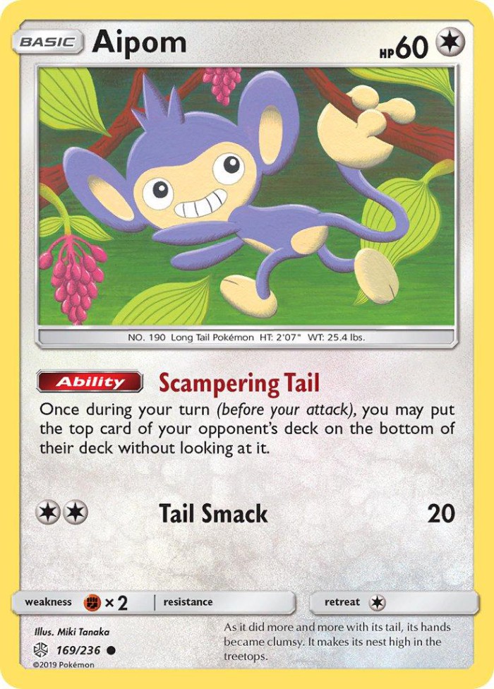 Carte Pokémon: Aipom [Capumain]