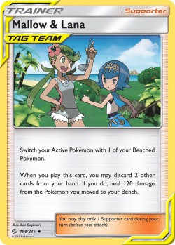 Carte Pokémon: Mallow & Lana