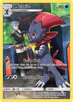 Carte Pokémon: Weavile