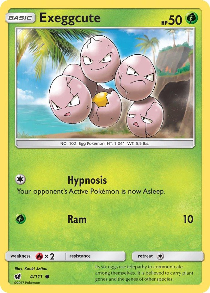 Carte Pokémon: Exeggcute [Noeunoeuf]