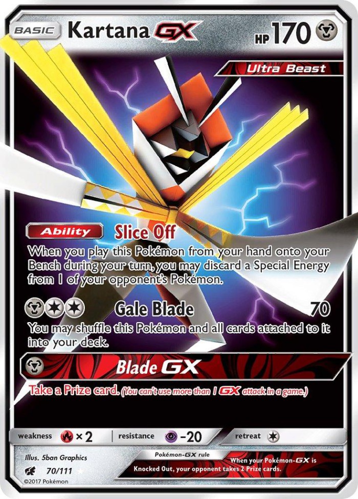 Carte Pokémon: Kartana GX [Katagami GX]