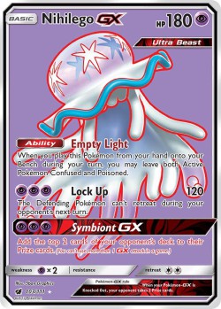 Carte Pokémon: Nihilego GX