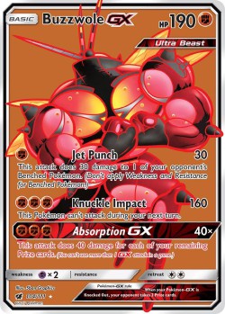 Carte Pokémon: Buzzwole GX