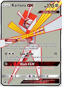 Carte Pokémon: Kartana GX