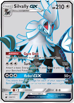 Carte Pokémon: Silvally GX