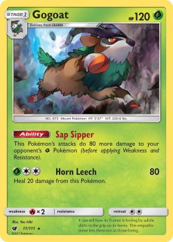 Carte Pokémon: Gogoat