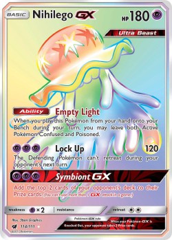 Carte Pokémon: Nihilego GX