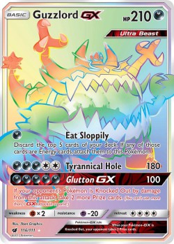 Carte Pokémon: Guzzlord GX