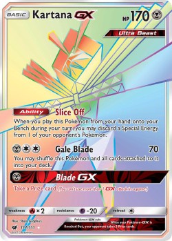Carte Pokémon: Kartana GX