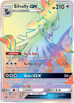 Carte Pokémon: Silvally GX