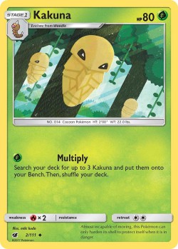 Carte Pokémon: Kakuna