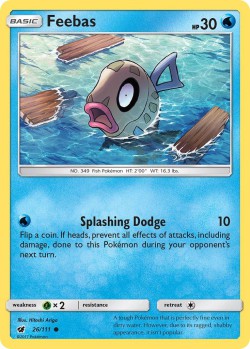Carte Pokémon: Feebas