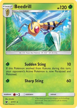 Carte Pokémon: Beedrill