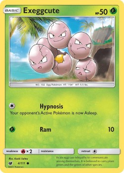Carte Pokémon: Exeggcute