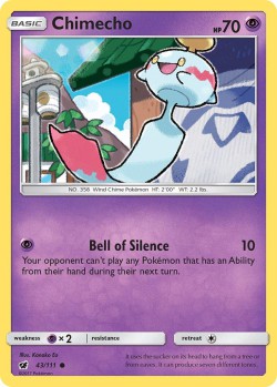 Carte Pokémon: Chimecho