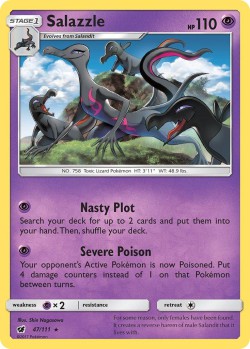 Carte Pokémon: Salazzle