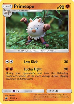 Carte Pokémon: Primeape