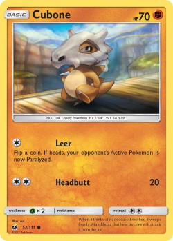 Carte Pokémon: Cubone