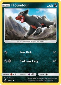 Carte Pokémon: Houndour