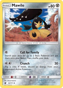 Carte Pokémon: Mawile