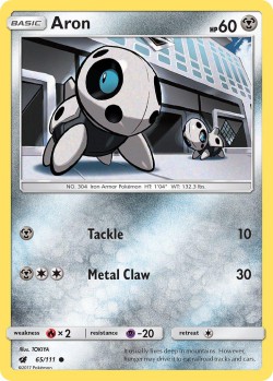 Carte Pokémon: Aron