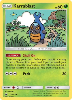 Carte Pokémon: Karrablast
