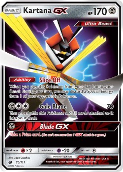Carte Pokémon: Kartana GX