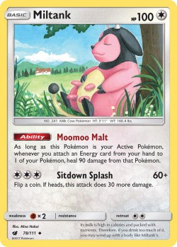 Carte Pokémon: Miltank