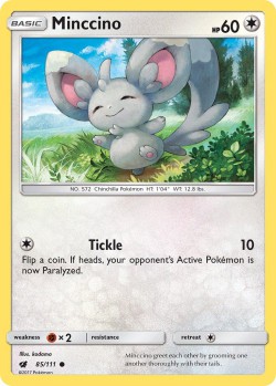 Carte Pokémon: Minccino