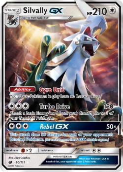 Carte Pokémon: Silvally GX